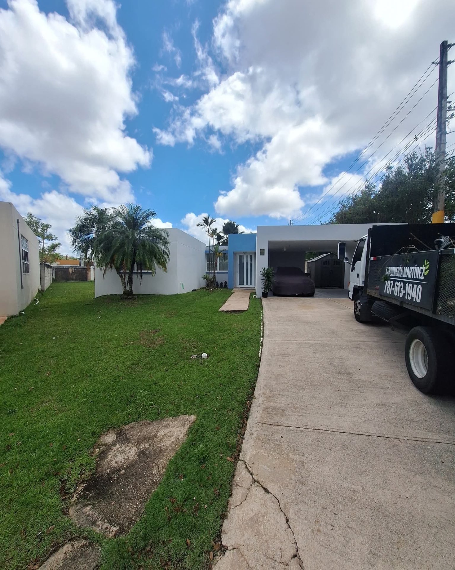 Trabajo realizado por Jardinería Martínez